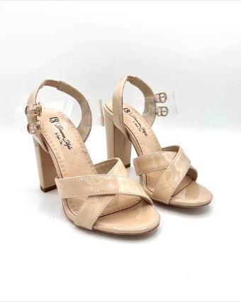 Diverse Style #LITTLES LOW CHUNKY HEEL #0 Cashew thumbnail