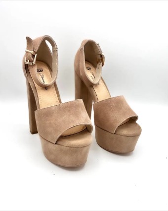 Diverse Style #PLATFORM CHUNKY HEEL #0 Cashew thumbnail