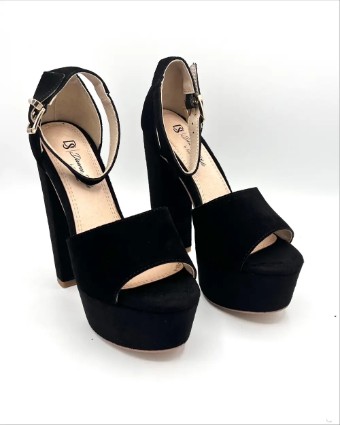 Diverse Style #PLATFORM CHUNKY HEEL #2 Onyx thumbnail
